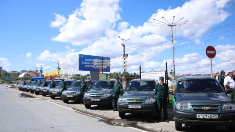 Автопарк Вурнарского лесничества пополнился новой техникой