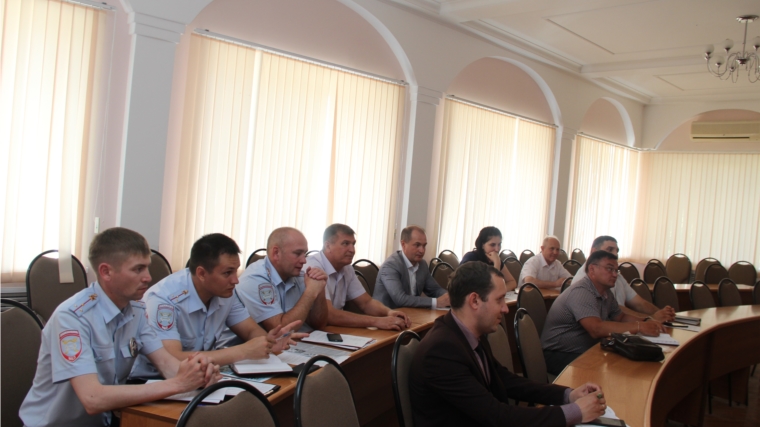 В Новочебоксарске состоялось очередное заседание комиссии по обеспечению безопасности дорожного движения