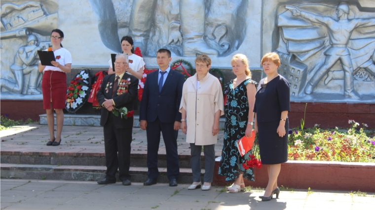 В городе Канаш состоялся митинг, посвящённый Дню памяти и скорби