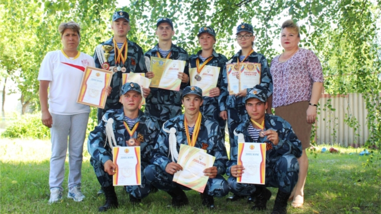 Юнармейцы Вурнарского сельхозтехникума - призеры республиканских финальных игр &quot;Зарница&quot; и &quot;Орленок&quot;