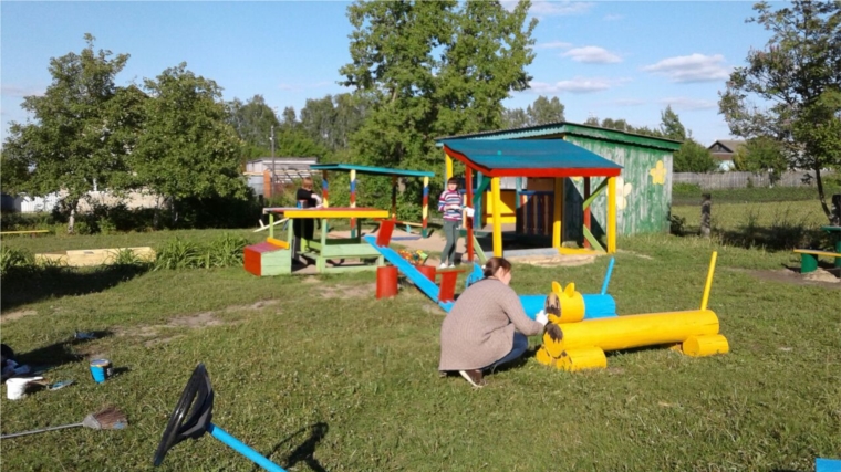 В Шемуршинском районе завершается ремонт детского сада &quot;Ромашка&quot;
