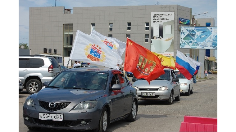 В Чебоксарах прошел автопробег «Маршрут здоровья»