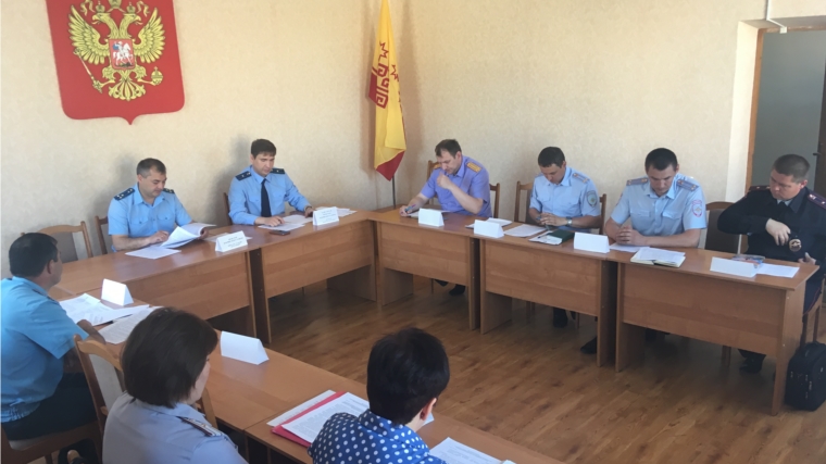 В Яльчикском районе состоялось заседание координационного совещания руководителей правоохранительных органов по вопросам противодействия коррупционной преступности