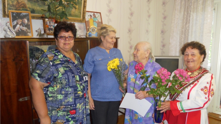 90-летний юбилей отметила ветеран Великой Отечественной войны Валентина Семеновна Волченкова