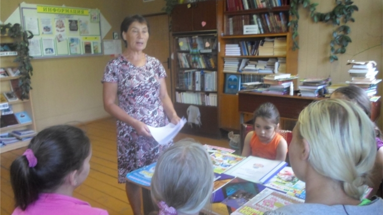 Летнее чтение в Шивбосинской сельской библиотеке