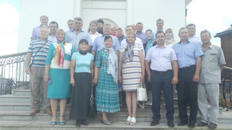 _Алатырские депутаты обменялись опытом работы с коллегами из Ибресинского района