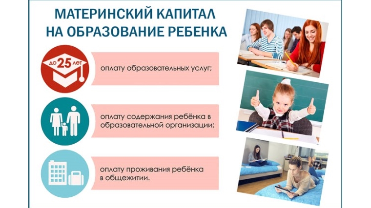 Горожане могут оплатить обучение детей и их проживание в общежитии материнским капиталом