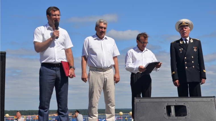Заместитель главы города Чебоксары Николай Владимиров принял участие в торжественном мероприятии, посвященном Дню Военно-Морского Флота России