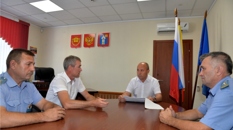 Глава администрации района встретился с руководством Гостехнадзора республик