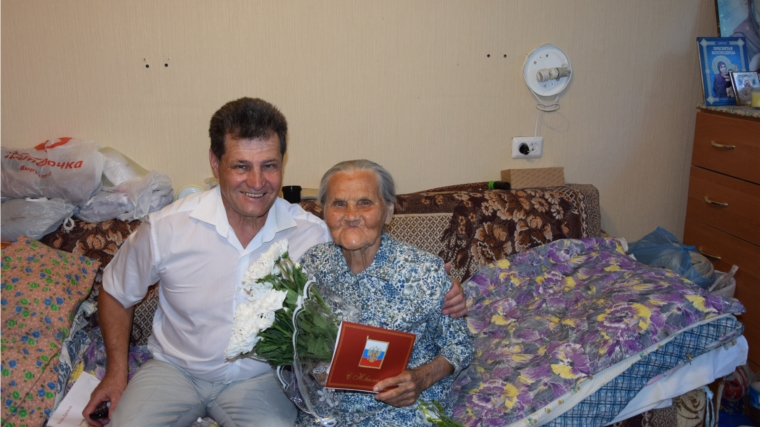 Долгожительница Московского района Исакова Наталия Исаковна отметила 95-летний юбилей