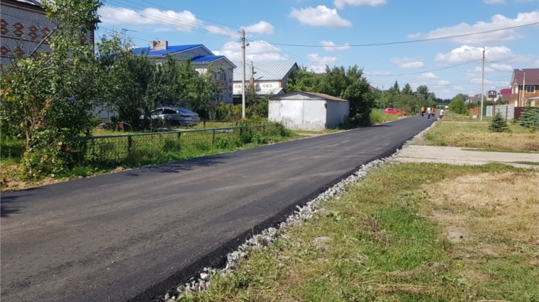 В рамках инициативного бюджетирования произведен ремонт автомобильной дороги по улице Глинки