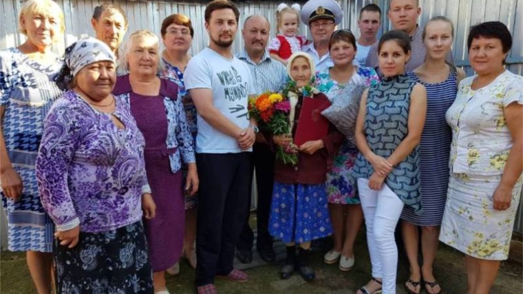 90 летний юбилей отметила Иванова Раиса Алексеевна