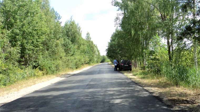Завершены работы по ремонту автомобильной дороги «Алатырь-Шемурша-Сойгино-Алтышево»