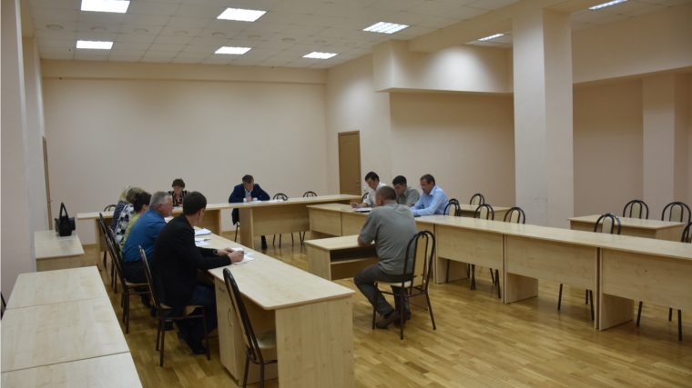 Прошло заседание Комиссии по повышению устойчивости социально-экономического развития Аликовского района