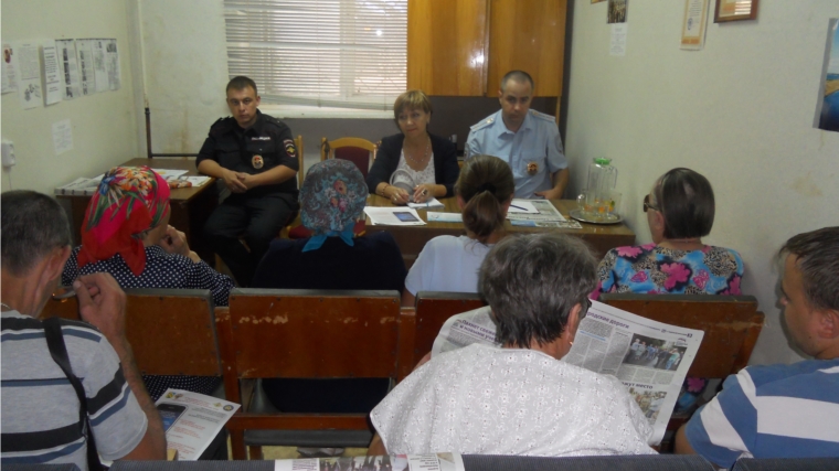 Состоялось заседание Совета профилактики на территории ТОС «Возрождение» и «Волжский»