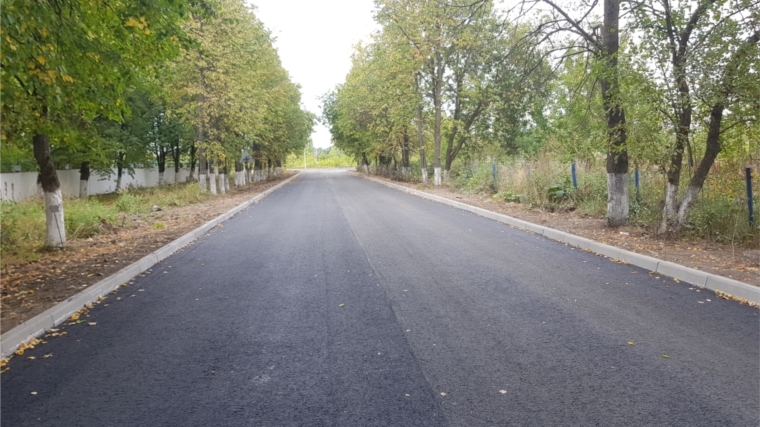 В рамках инициативного бюджетирования в Канаше отремонтирована автомобильная дорога по ул. Красноармейская