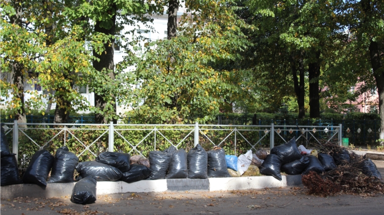 Сегодня в г. Канаш проходит общегородской массовый субботник по благоустройству и массовой очистке города