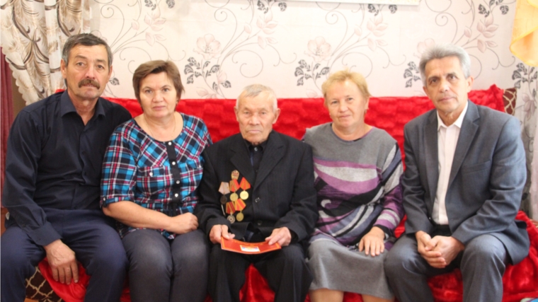 Долгожитель Шумерлинского района Марк Иванович Батров отметил 90-летний юбилей