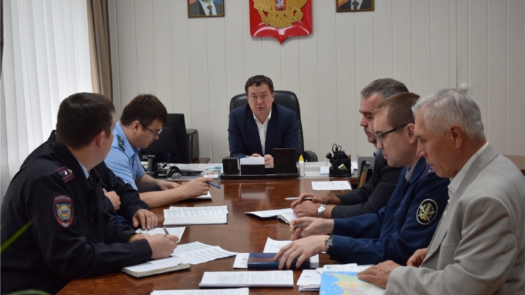 Московский район: обсуждены актуальные вопросы правоохранительной направленности