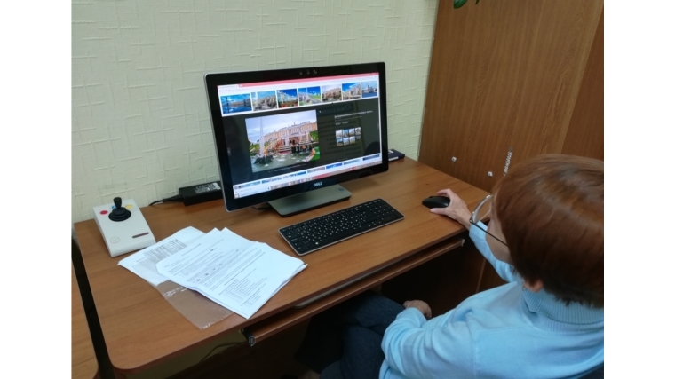 Виртуальный тур в Санкт-Петербург на занятиях по обучению компьютерной грамотности