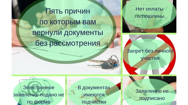 Почему вернули документы?