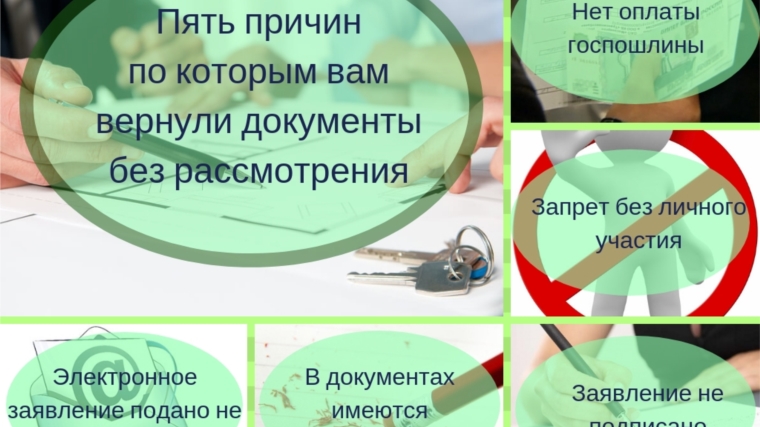 Почему вернули документы?