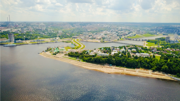 Проект «Благоустройство Московской набережной» Чебоксар стал одной из трех лучших муниципальных практик для всей России