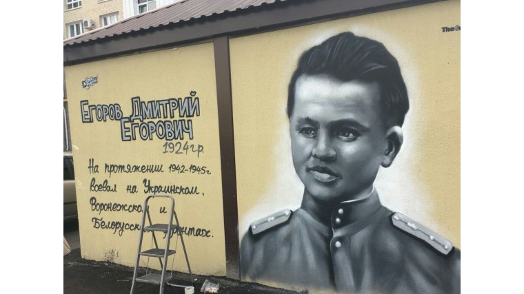 В рамках реализации проекта «Наши Ветераны» написан пятый портрет ветерана ВОВ из Чувашии