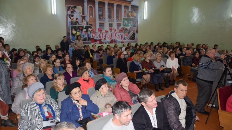 Педагоги города Шумерля принимали поздравление с профессиональным праздником