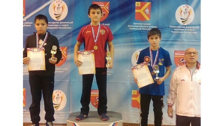 Бронзовый призёр открытого турнира по вольной борьбе в Красноармейском районе