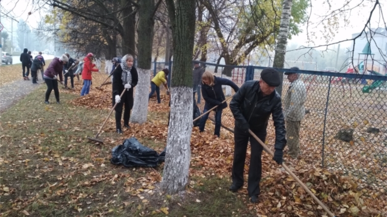 Субботник в МБУ «Центр мониторинга образования города Новочебоксарска»