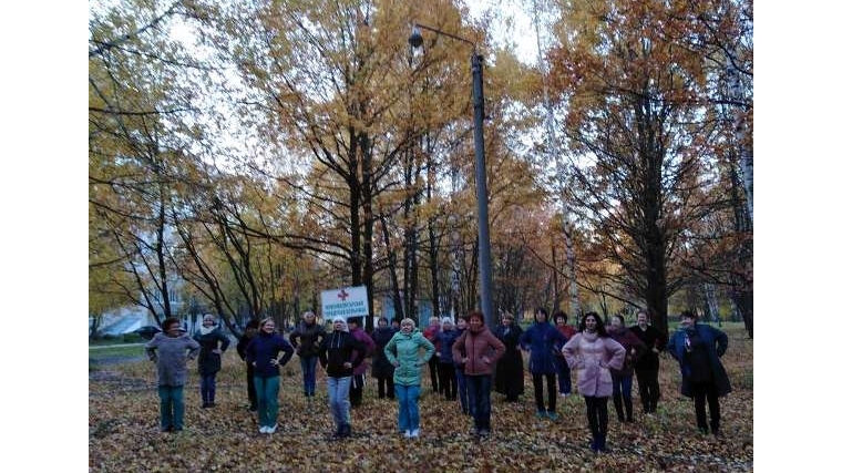 Сотрудники горбольницы Новочебоксарска личным примером пропагандируют здоровый образ жизни