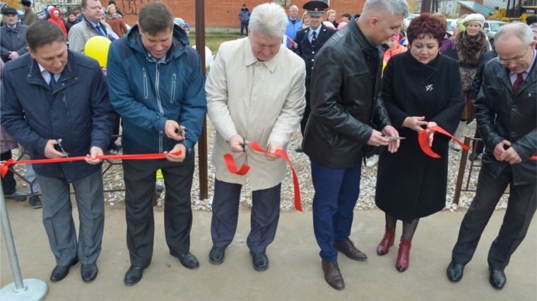 В Мариинском Посаде открылся новый парк