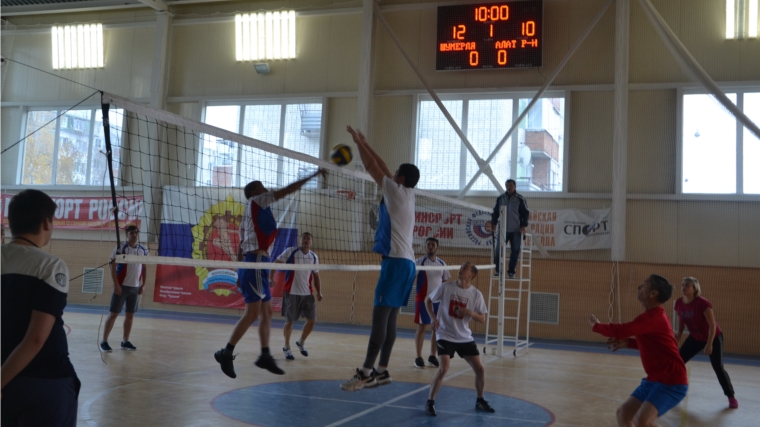 _Команда администрации города Алатыря – финалист республиканских соревнований по волейболу