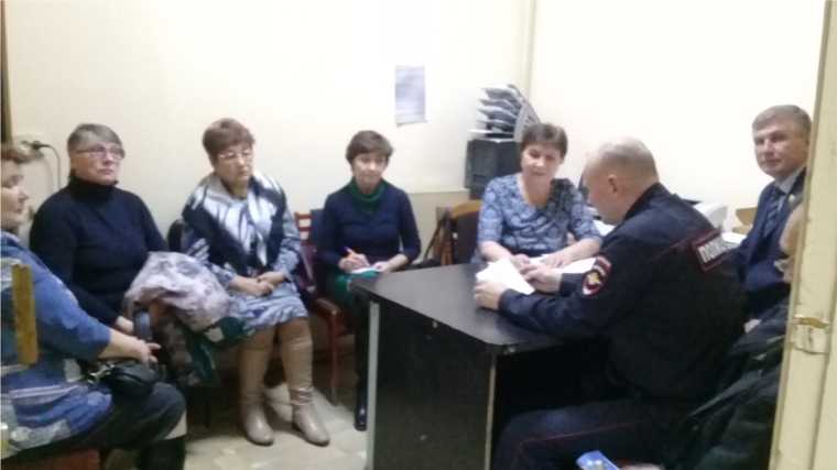В ТОС «Юраковский» состоялось очередное заседание совета профилактики