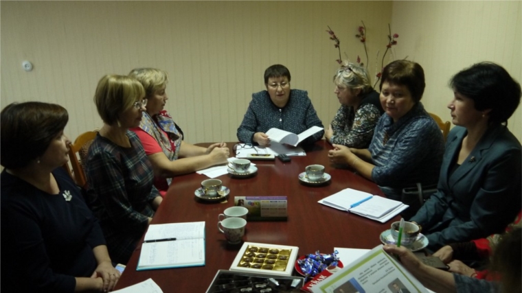 Заседание Президиума Ядринского районного отделения ЧРОО «Союз женщин Чувашии»