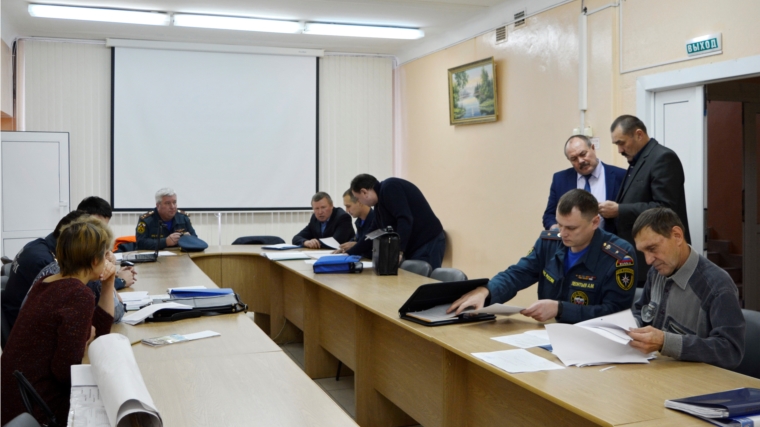 В Яльчикском районе продолжается командно-штабная тренировка