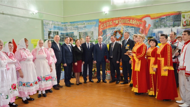 В Яльчикском районе отметили День работника сельского хозяйства и перерабатывающей промышленности