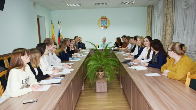 Состоялось заседание Молодёжного правительства при администрации Московского района г. Чебоксары