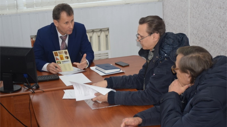 Глава администрации города Шумерля Алексей Григорьев провел прием граждан по личным вопросам