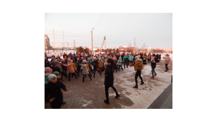 В Янтиковском районе продолжается акция &quot;Единый День зарядки&quot;