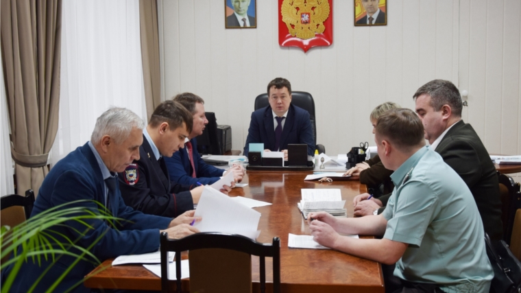 В Московском районе рассмотрены вопросы безопасности в период новогодних праздников