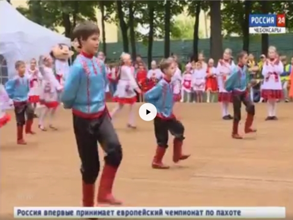 На детский Акатуй в Чебоксары съехались более четырёхсот ребят со всей республики