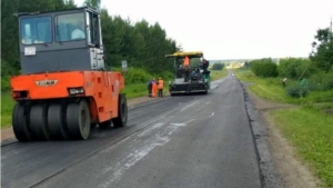 В рамках программы «Безопасные и качественные дороги» в Моргаушском районе начался ремонт автодороги «Шомиково-Поженары»