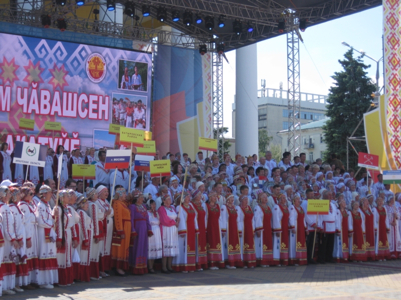Козловский район - участник шестого Всечувашского праздника "Акатуй"