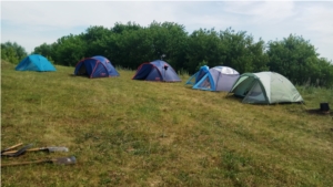 Археологические раскопки на городище "Таяпа"(Первый день)