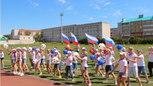 Спартакиада пришкольных лагерей. Тренировка «Зелёный фитнес»