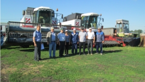 В хозяйствах Яльчикском района начались комиссионные смотры готовности к уборке урожая «Жатва - 2018»