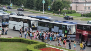 ОГИБДД по г. Новочебоксарск провел проверку автобусов для детских перевозок в «Звездочку»