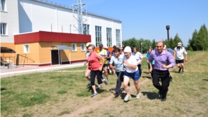 В Красночетайском районе прошла спартакиада среди лиц старшего поколения «Спортивное долголетие»